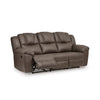 KNOXLEE SOFA RECLINER 3 SEATER - GREY