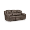 KNOXLEE SOFA RECLINER 3 SEATER - GREY