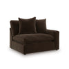 Maxton Heights SECTIONAL SOFA 5 PCS - DARK BROWN