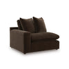 Maxton Heights SECTIONAL SOFA 5 PCS - DARK BROWN