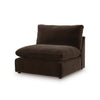 Maxton Heights SECTIONAL SOFA 5 PCS - DARK BROWN