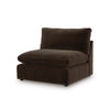 Maxton Heights SECTIONAL SOFA 6 PCS - DARK BROWN