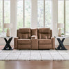 Mackmenville LOVESEAT RECLINER 2 SEATER - BROWN