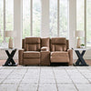 Mackmenville LOVESEAT RECLINER 2 SEATER - BROWN