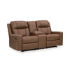 Mackmenville LOVESEAT RECLINER 2 SEATER - BROWN