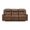 MACKMENVILLE SOFA RECLINER 3 SEATER - BROWN