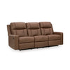 MACKMENVILLE SOFA RECLINER 3 SEATER - BROWN