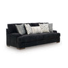 WHITMORE MANOR SOFA SET 3 PCS - BLACK
