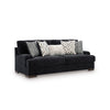 Whitmore Manor SOFA 3 SEATER - BLACK