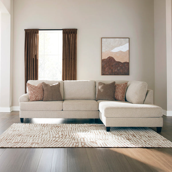 STEELWATER RETREAT SECTIONAL SOFA 2 PCS - BEIGE
