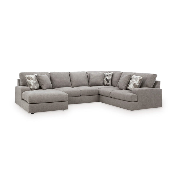 LINDON SECTIONAL SOFA 3 PCS - GREY