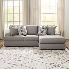 Lindon SECTIONAL SOFA 2 PCS - GREY