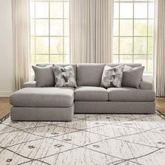Lindon SECTIONAL SOFA 2 PCS - GREY