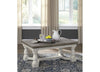 HAVALANCE COFFEE TABLE SET 3 PCS - WHITE