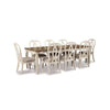 REALYN DINING TABLE SET 8 CHAIRS