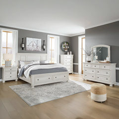 ROBBINSDALE BEDROOM SET KING SIZE (193*203 CM)