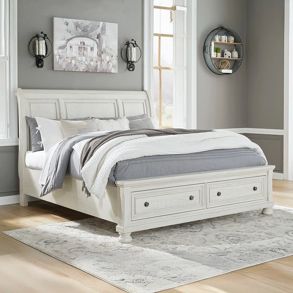 ROBBINSDALE BEDROOM SET KING SIZE (193*203 CM)