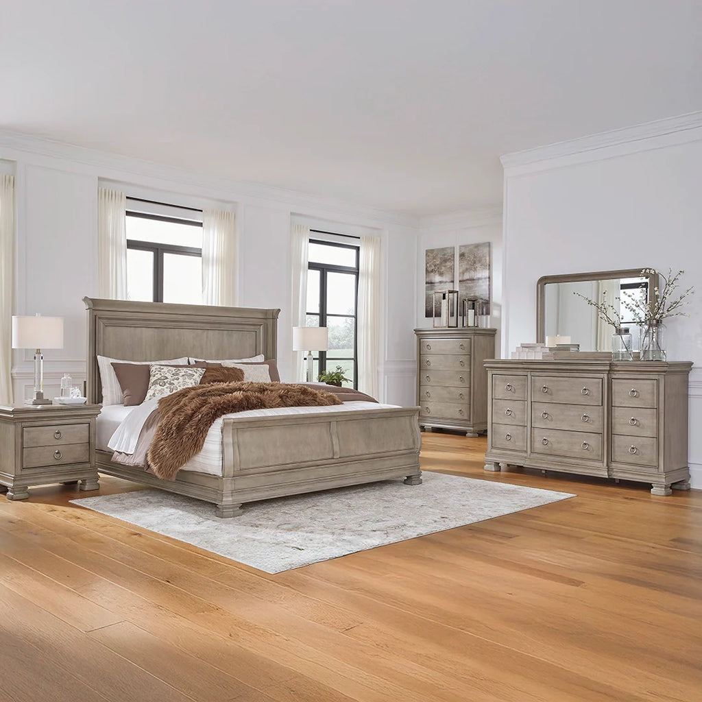 LEXORNE BEDROOM SET WITH CHEST KING SIZE (193*203 CM)