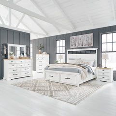 ASHBRYN BEDROOM SET KING SIZE (193*203CM)