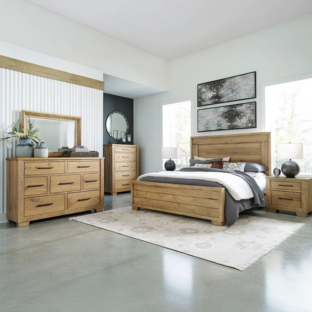 GALLIDEN BEDROOM SET KING SIZE (193*203 CM)