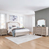 JORLAINA BEDROOM SET KING SIZE (193*203 CM) LIGHT BROWN