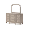 JORLAINA BEDROOM SET KING SIZE (193*203 CM) LIGHT BROWN