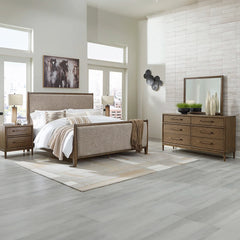 ROANHOWE BEDROOM SET KING SIZE (193*203 CM) BROWN