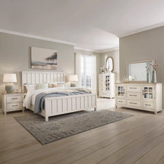 SHAYBROCK BEDROOM SET KING SIZE (193*203 CM) WHITE