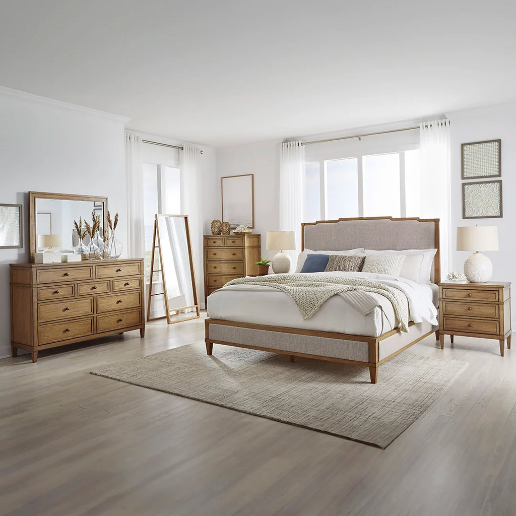 SHARLANCE BEDROOM SET KING SIZE WITH CHEST ( 193*203)