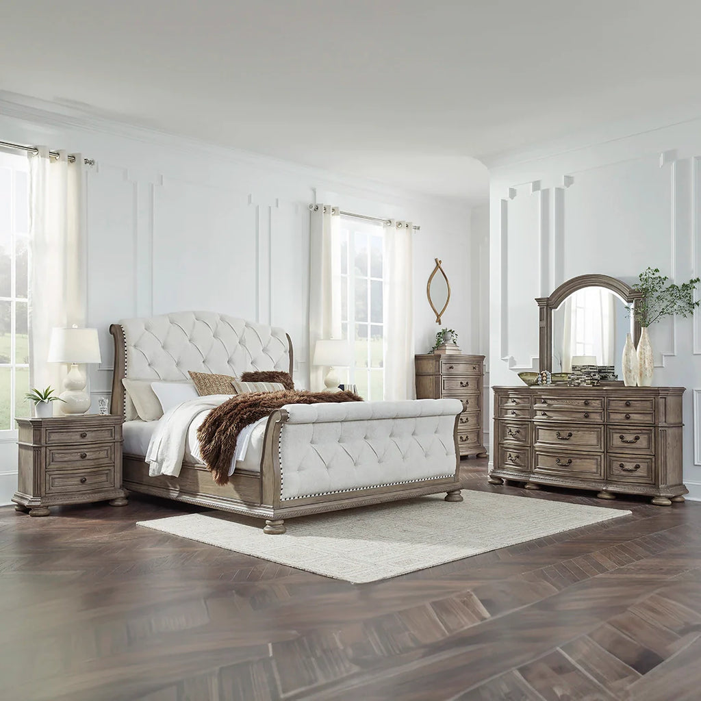 ARDENFIELD BEDROOM SET KING SIZE WITH CHEST ( 193*203)
