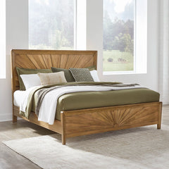 TAKSTON BED KING SIZE (193*203 CM) LIGHT BROWN
