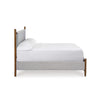 LYNCOTT BED QUEEN SIZE (150*200CM) - GREY
