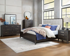 WESTONFORT BEDROOM SET KING SIZE WITH CHEST ( 193*203)