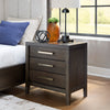 WESTONFORT BEDROOM SET WITHOUT WARDROBE KING SIZE (193*203 CM) - DARK BROWN