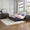 WESTONFORT BEDROOM SET WITHOUT WARDROBE KING SIZE (193*203 CM) - DARK BROWN