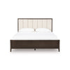 WESTONFORT BEDROOM SET WITHOUT WARDROBE KING SIZE (193*203 CM) - DARK BROWN