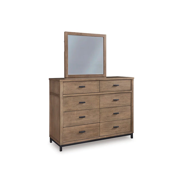 TOMTYN BEDROOM SET KING SIZE (193*203 CM) LIGHT BROWN