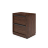 KENDAMOR BEDROOM SET WITHOUT WARDROBE KING SIZE (193*203 CM) - DARK BROWN