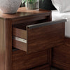 KENDAMOR BEDROOM SET WITHOUT WARDROBE KING SIZE (193*203 CM) - DARK BROWN