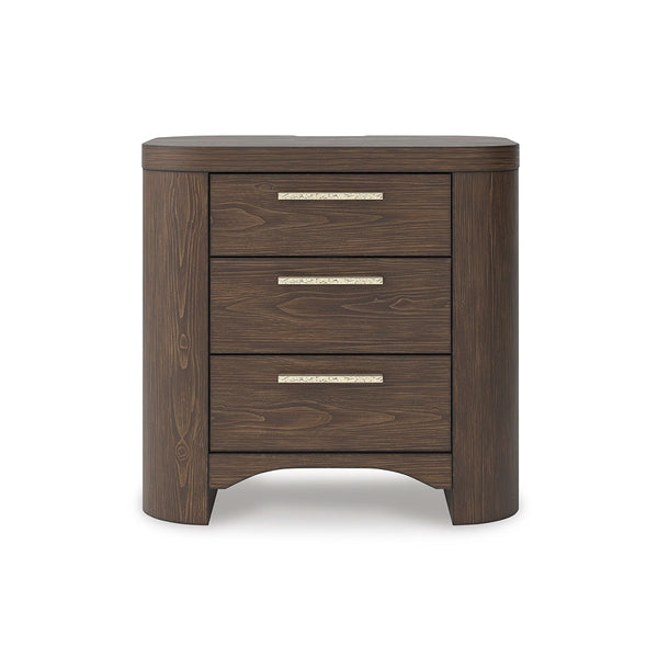 NEO BEDROOM SET WITHOUT WARDROBE KING SIZE (180 X 200 CM) - BROWN