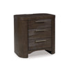 NEO BEDROOM SET WITHOUT WARDROBE KING SIZE (180 X 200 CM) - BROWN