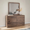 HOLLINAZE BEDROOM SET WITHOUT WARDROBE KING SIZE (193*203 CM) - BROWN