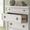 CHADWORTH BEDROOM SET WITHOUT WARDROBE KING SIZE (180 X 200 CM) - ANTIQUE WHITE