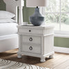 CHADWORTH BEDROOM SET WITHOUT WARDROBE KING SIZE (180 X 200 CM) - ANTIQUE WHITE