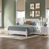 CHADWORTH BEDROOM SET WITHOUT WARDROBE KING SIZE (180 X 200 CM) - ANTIQUE WHITE
