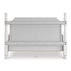 CHADWORTH BEDROOM SET WITHOUT WARDROBE KING SIZE (180 X 200 CM) - ANTIQUE WHITE
