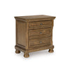 VANDENMORE BEDROOM SET WITHOUT WARDROBE KING SIZE (180 X 200 CM) - LIGHT BROWN