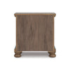 VANDENMORE BEDROOM SET WITHOUT WARDROBE KING SIZE (180 X 200 CM) - LIGHT BROWN