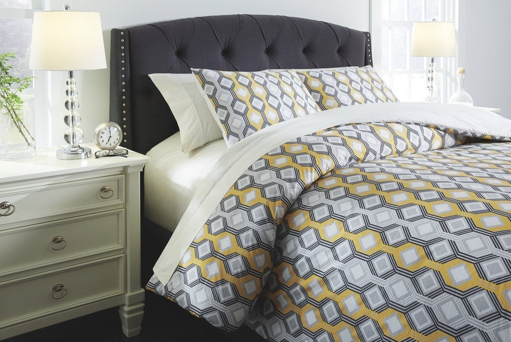 MATO BEDDING QUEEN SET OF 3 - MULTICOLORED