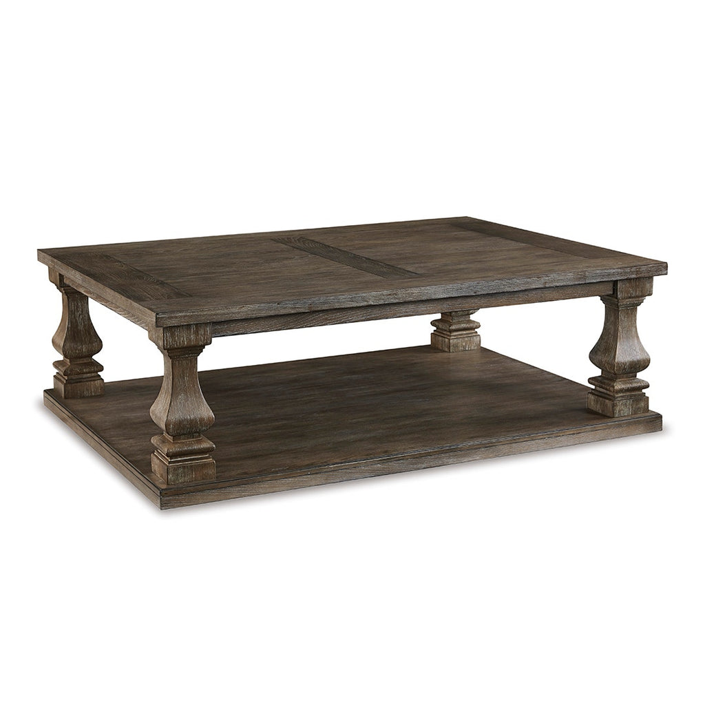 JOHNELLE COFFEE TABLE GREY